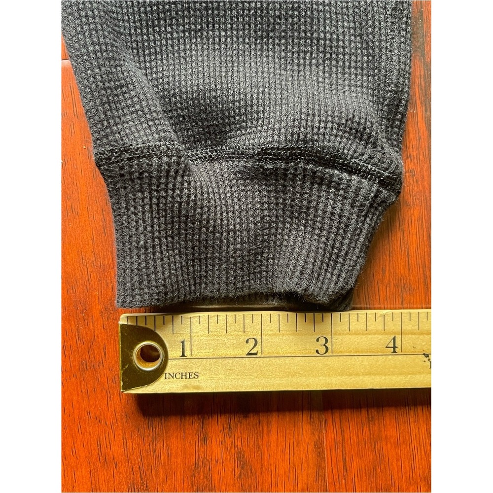 Alexander Wang Bodywear Black Waffle Thermal Jogger Unisex Size Small Preowned - Picture 12 of 12